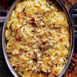 Potato and Leek Gratin | priscillawoolworth.com